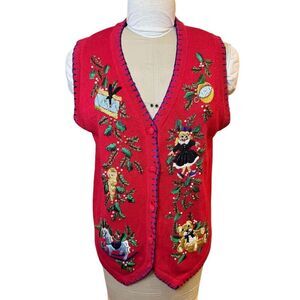 Victoria Jones Holiday Vest
